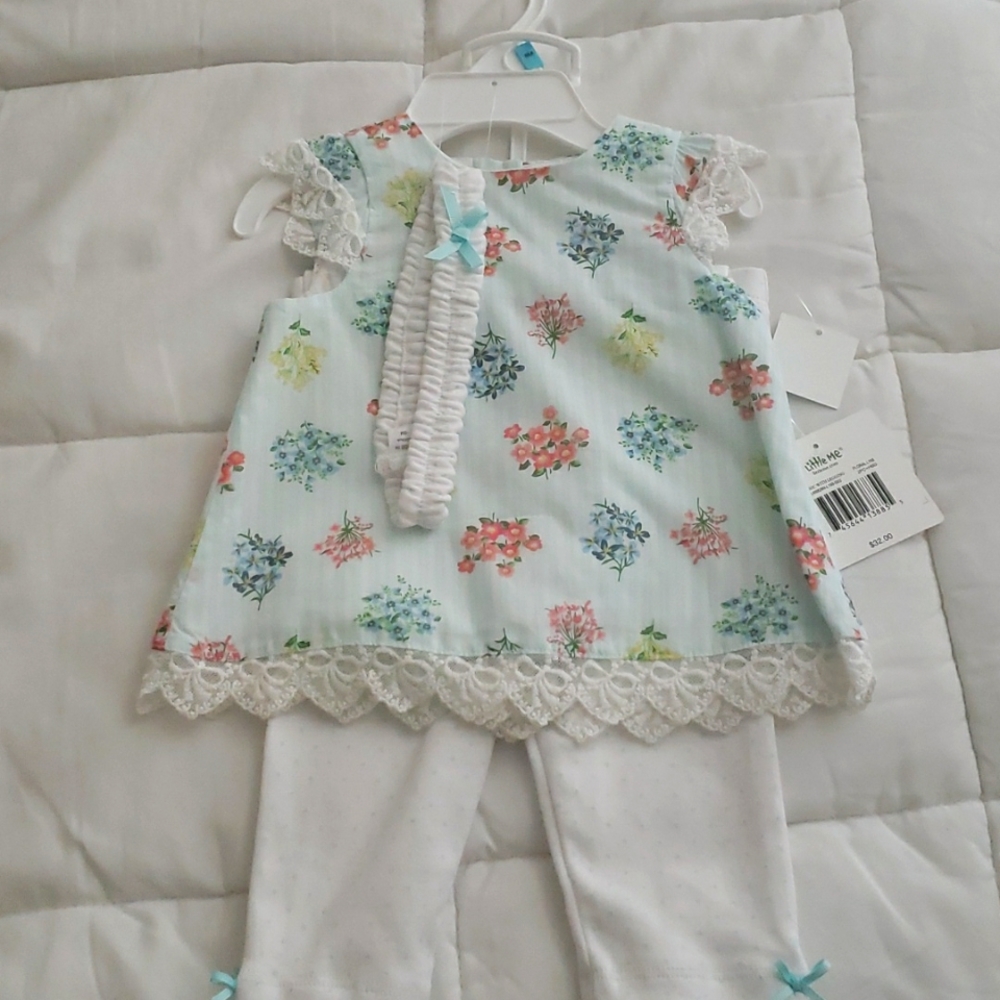 Baby girl outfit w headband